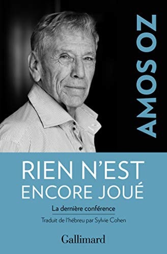 RIEN N'EST ENCORE JOUE, de Amos Oz | portada del libro