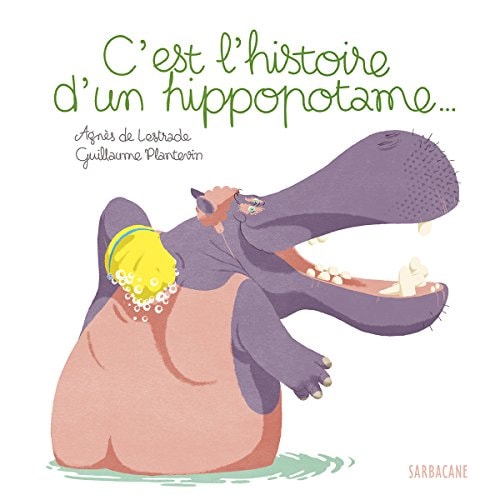 'EST L'HISTOIRE D'UN HIPPOPOT, de Agnès de Lestrade | portada del libro