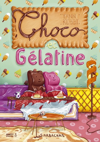 HOCO ET GELATINE, de Yann Kebbi | portada del libro