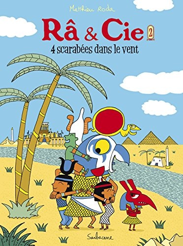 UATRE SCARABEES DANS LE VENT, de Matthieu Roda | portada del libro