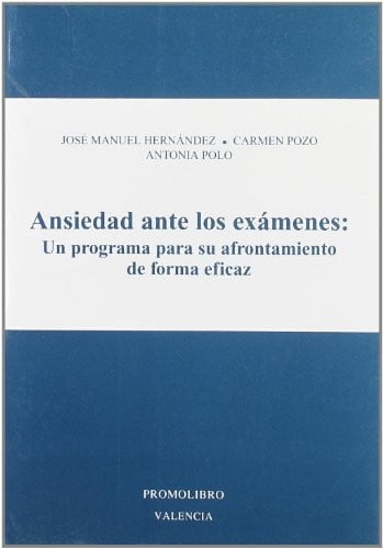 ANSIEDAD ANTE LOS EXAMENES, de HERNADES | portada del libro