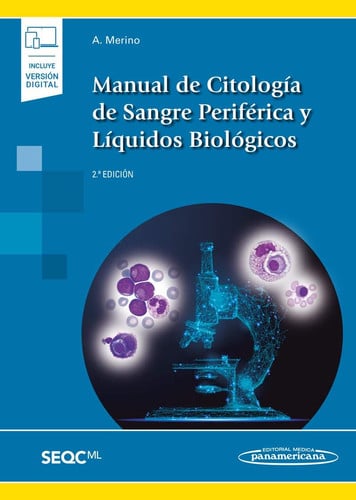 Manual de Citología de Sangre Periférica y Líquidos Biológicos (incluye versión digital), de MERINO | portada del libro
