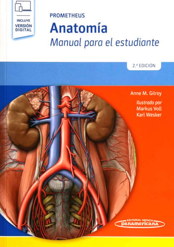GILROY:Prometheus.Anatomia Manual Estud., de Gilroy | portada del libro