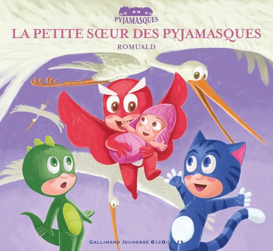 LA PETITE SOEUR DES PYJAMASQUES, de ROMUALD | portada del libro