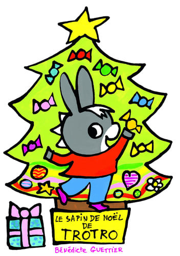 LE SAPIN DE NOEL DE TROTRO, de GUETTIER | portada del libro