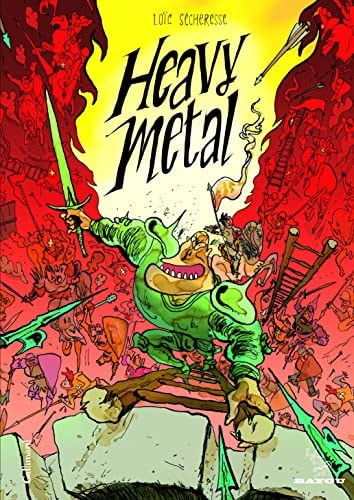HEAVY METAL, de Loïc Sécheresse | portada del libro
