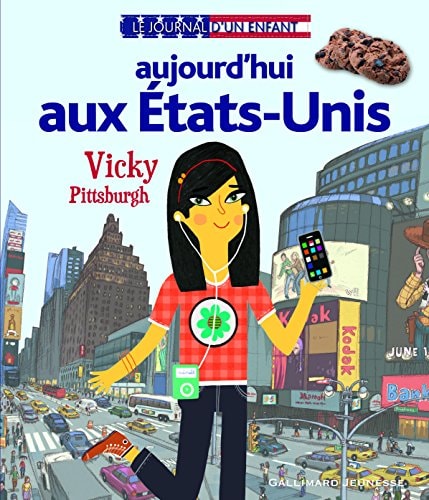 AUJOURD'HUI AUX ETATS-UNIS, de Valérie Latour-Burney | portada del libro