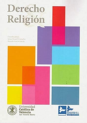 DERECHO Y RELIGION, de ALDANONDO SALAVERRÍA | portada del libro