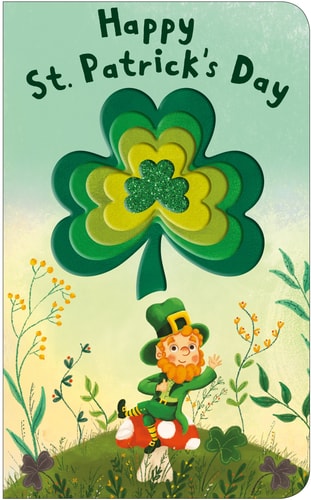 SHINY SHAPES HAPPY ST PATRICKS DAY, de Roger Priddy | portada del libro
