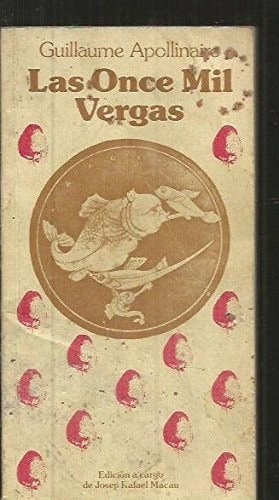 Las once mil vergas, de APOLLINAIRE | portada del libro