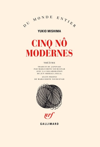 CINQ NO MODERNES, de Mishima | portada del libro