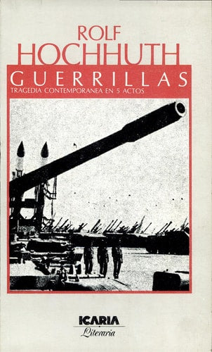 GUERRILLAS, de HOCHHUTH | portada del libro