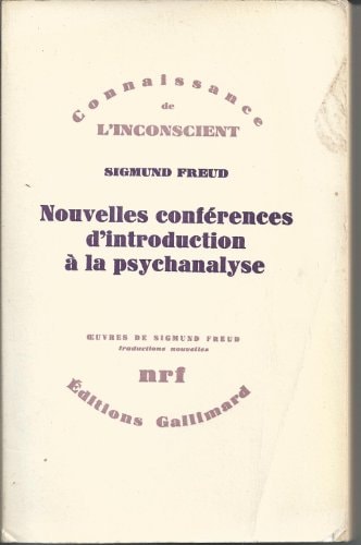 NOUVELLES CONFERENCES D'INTRODUCTION A LA PSYCHANALYSE, de Sigmund Freud | portada del libro