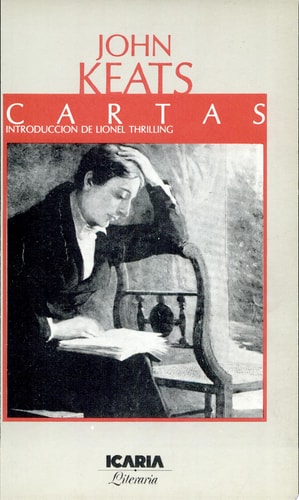 CARTAS, de KEATS | portada del libro