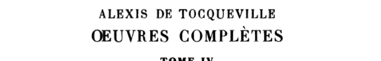 ECRI SUR LE SYST 1 N4, de Alexis de Tocqueville | portada del libro