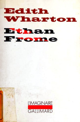 ETHAN FROME, de Edith Wharton | portada del libro