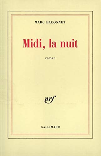 MIDI LA NUIT, de Marc Baconnet | portada del libro