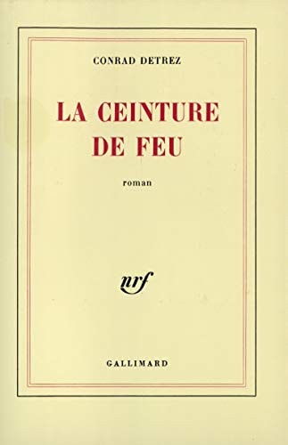 LA CEINTURE DE FEU, de Detrez | portada del libro