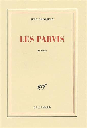 LES PARVIS, de Grosjean | portada del libro