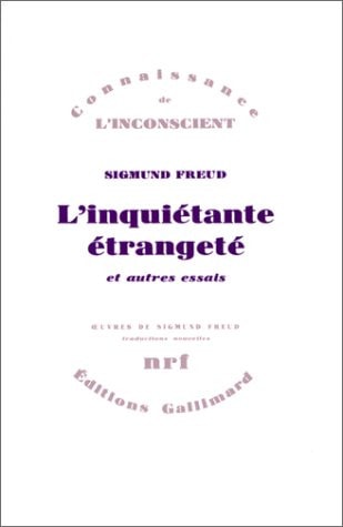 L'INQUIETANTE ETRANGETE ET AUTRES ESSAIS, de Sigmund Freud | portada del libro