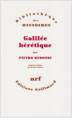 GALILEE HERETIQUE, de Pietro Redondi | portada del libro