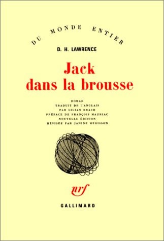 JACK DANS LA BROUSSE, de David Herbert Lawrence | portada del libro