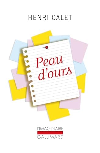 PEAU D'OURS, de Calet | portada del libro