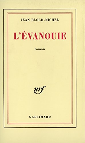 L'EVANOUIE, de Jean Bloch-Michel | portada del libro