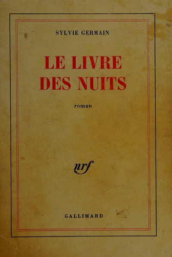 LE LIVRE DES NUITS, de Germain | portada del libro