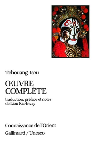 OEUVRE COMPLETE, de Zhuangzi | portada del libro