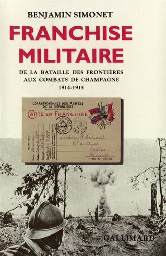 FRANCHISE MILITAIRE, de Benjamin Simonet | portada del libro