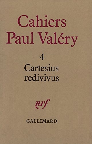CARTESIUS REDIVIVUS, de Valéry | portada del libro