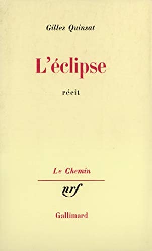 L'ECLIPSE, de Gilles Quinsat | portada del libro