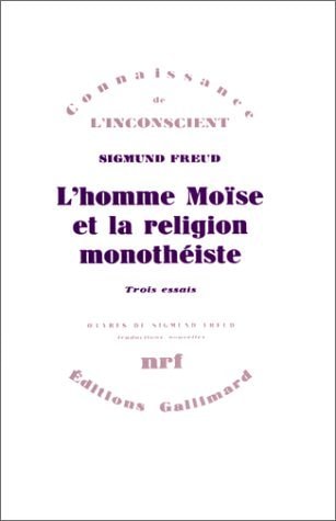 L'HOMME MOISE ET LA RELIGION MONOTHEISTE, de Sigmund Freud | portada del libro