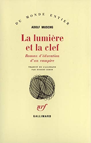 LA LUMIERE ET LA CLEF, de Adolf Muschg | portada del libro