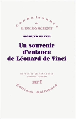UN SOUVENIR D'ENFANCE DE LEONARD DE VINCI, de Sigmund Freud | portada del libro