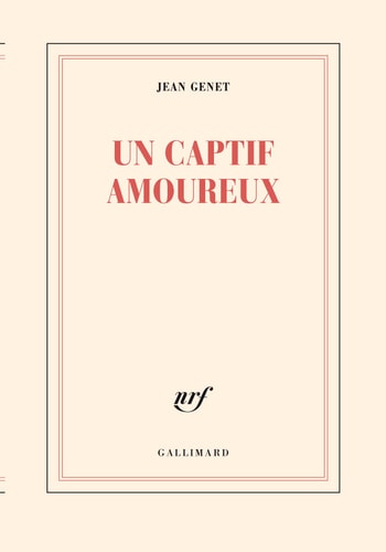 UN CAPTIF AMOUREUX, de Genet | portada del libro