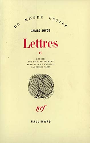 LETTRES T4, de James Joyce | portada del libro