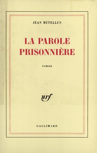 LA PAROLE PRISONNIERE, de Jean Métellus | portada del libro