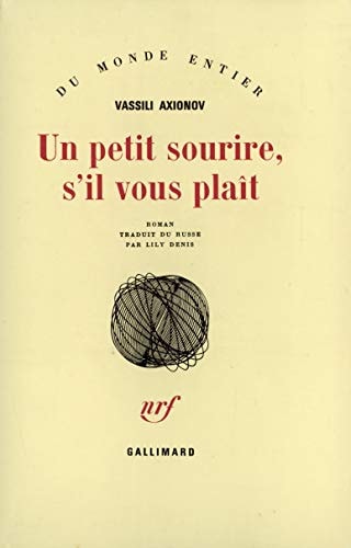 UN PETIT SOURIRE S'IL VOUS PLAIT, de Axionov | portada del libro