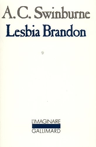 LESBIA BRANDON, de Algernon Charles Swinburne | portada del libro
