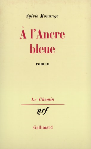 A L'ANCRE BLEUE, de Monange | portada del libro