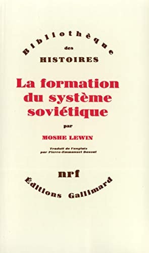 LA FORMATION DU SYSTEME SOVIETIQUE, de Moshe Lewin | portada del libro