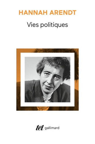 Vies politiques, de Hannah Arendt | portada del libro