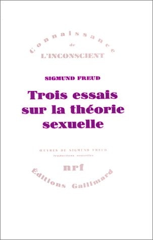TROIS ESSAIS SUR LA THEORIE SEXUELLE, de Sigmund Freud | portada del libro
