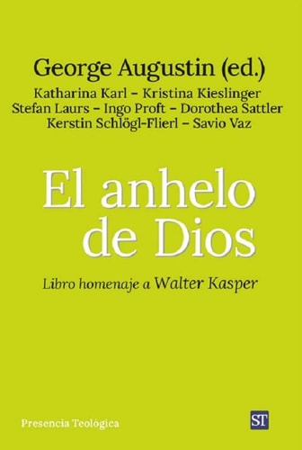 ANHELO DE DIOS, EL, de George Augustin (ed.) | portada del libro