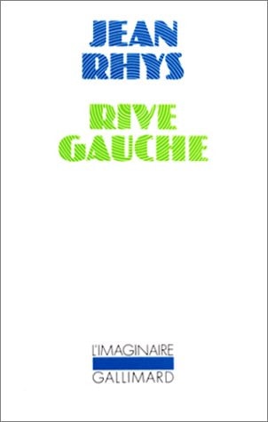 RIVE GAUCHE, de Jean Rhys | portada del libro