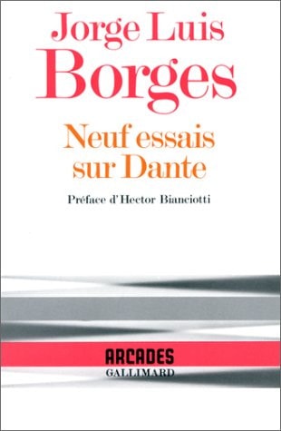 NEUF ESSAIS SUR DANTE, de Jorge Luis Borges | portada del libro