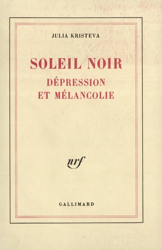 SOLEIL NOIR, de Kristeva | portada del libro
