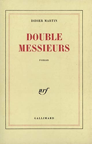 DOUBLE MESSIEURS, de Didier Martin | portada del libro